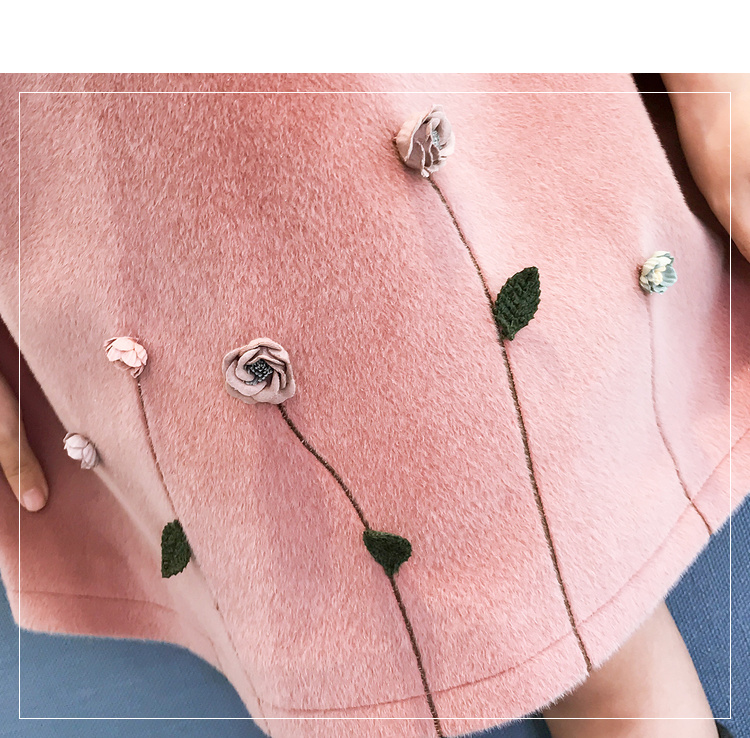 Váy vest bé gái mùa thu đông 2018 Quần áo trẻ em mới trong chiếc áo len cổ lọ trẻ em lớn Váy len trẻ em áo đầm trẻ em