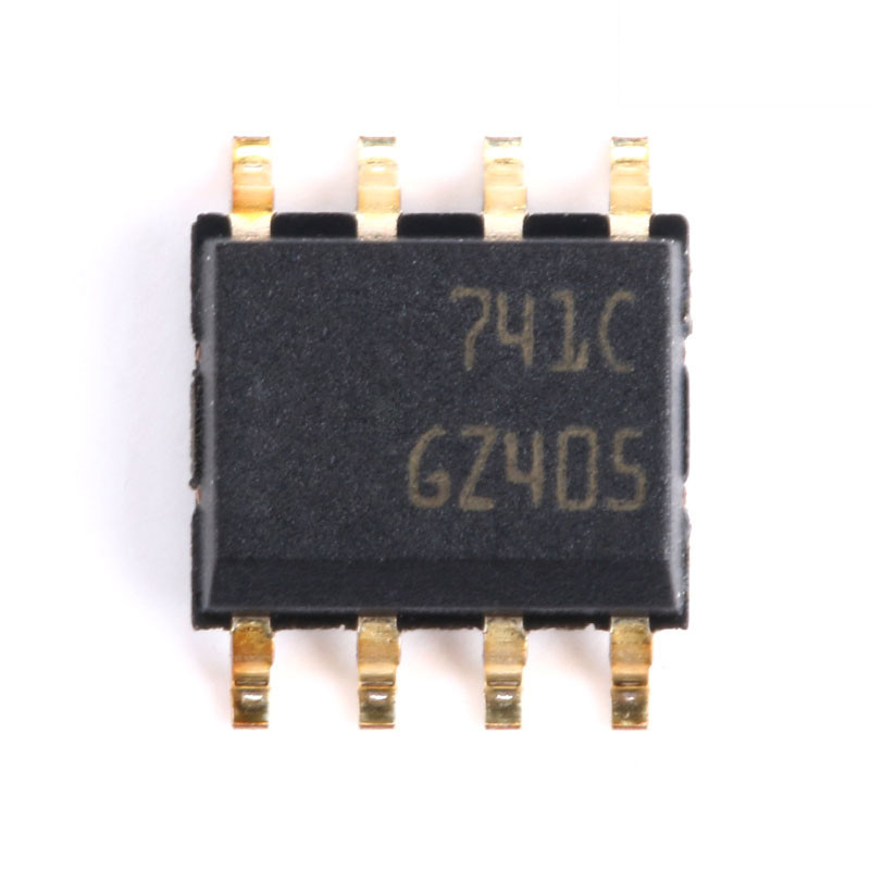 Pattern UA741CDT SOP-8 chip 1MHz Low Power Single Pad Operating Amplifier New Original