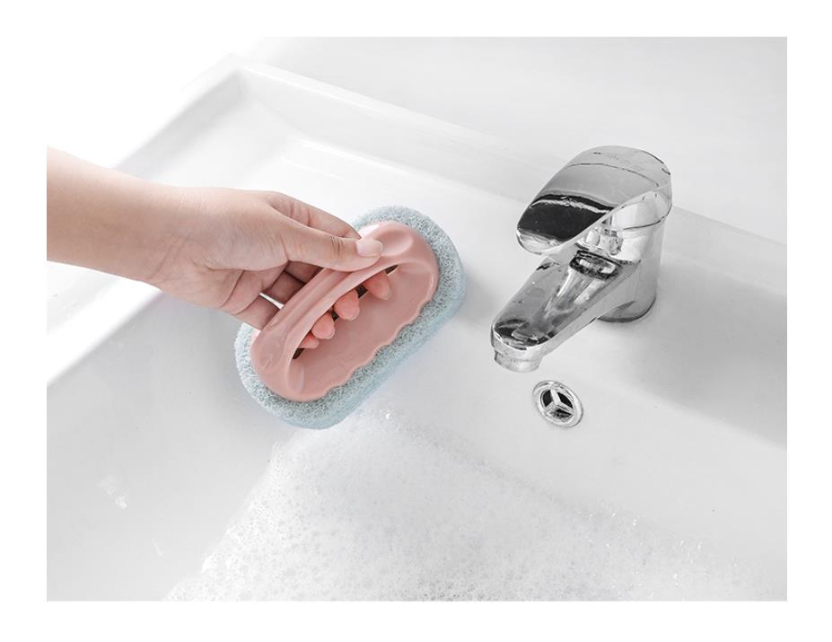 Cửa hàng bách hóa phong cách Nhật Bản rửa nồi bàn chải làm sạch bàn chải có tay cầm khử trùng bàn chải nhà tắm bàn chải gạch phòng tắm - Thiết bị sân khấu đèn led chiếu sáng