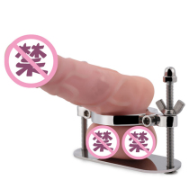 Metal rings scrotum egg squeezer fixed sex wearing penis SM Yang stimulation alternative sex toys