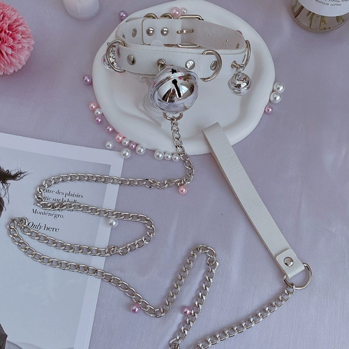 Интересное сотрудничество в колокольчике SM искушение дразнить готическую панк -панк -шейный пакет наказание.