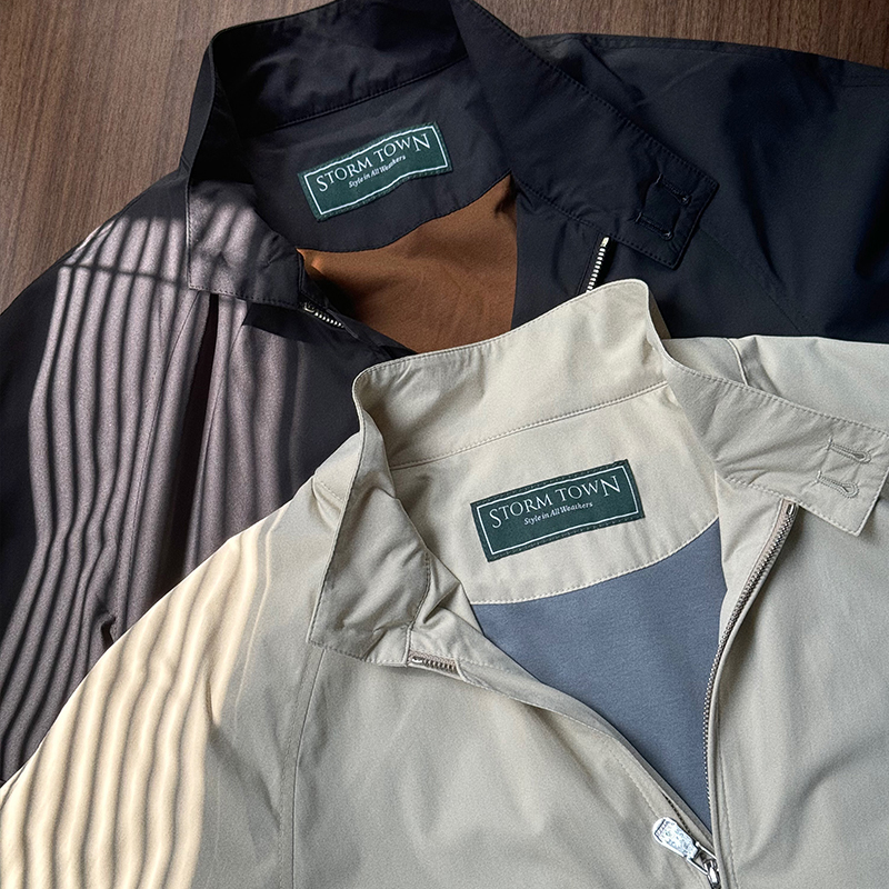 Cm Naples Queen Lightweight and Portable Ny66 Jacket Fabric Is Waterproof and Windproof G9 Harrington Men's Jacket
