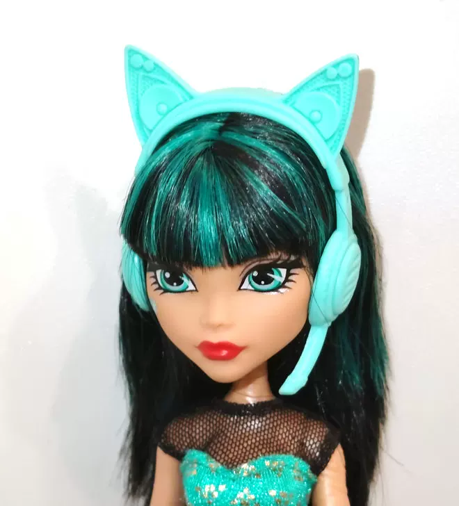 Monster High школьная школа High school Franklin кукла игрушка аксессуары бижутерия очки повязка на волосы