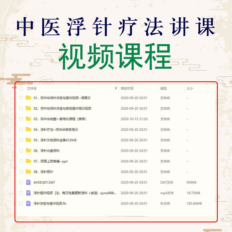 Floating Needle Liao Method Treatment Film Course Teaching Cheng Grand Conset Traditional Chinese Medicine Acupuncture-Moxibustion Full-Set Zero Basic School Traditional Chinese Medicine Acupuncture Moxibustion