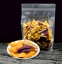 Shicing fruit and vegetable crisp integrated fruit and vegetable crisp mixed fruit dried dehydrated fruit and vegetable crisp ready-to-eat snacks 500 gr