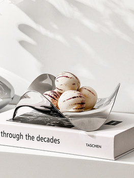 Simple modern stainless steel creative model room desktop