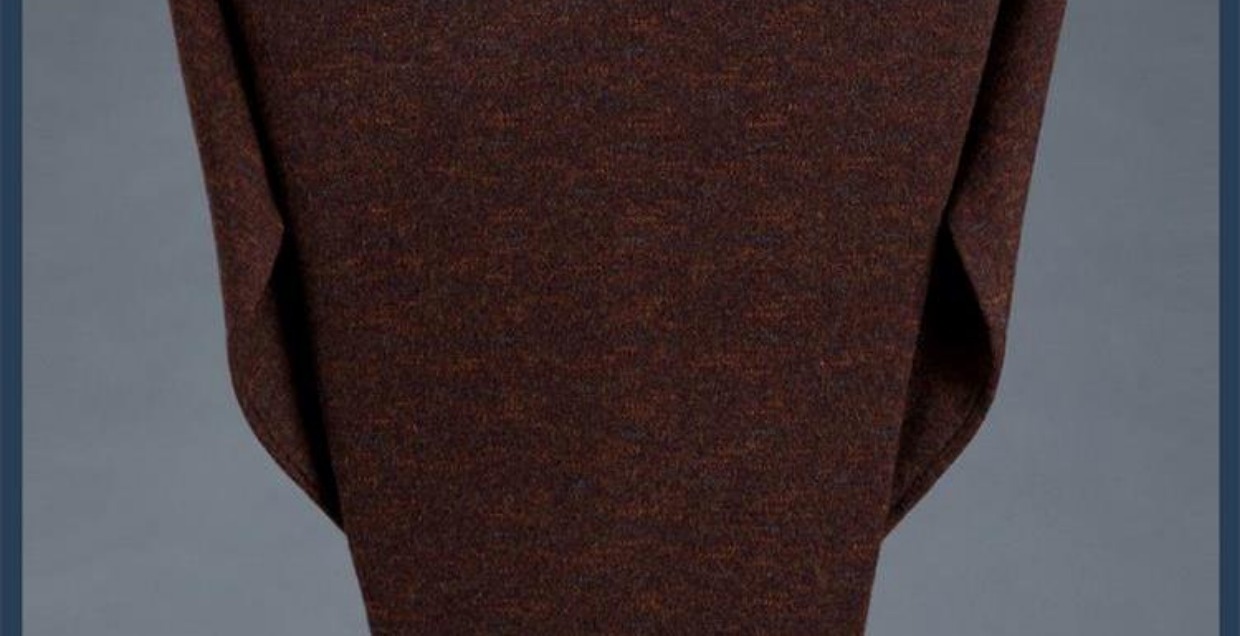 Mùa đông 2018 100% áo len cashmere nguyên chất nam cổ cao nửa cổ áo len dày áo len trung niên áo thun gile nam