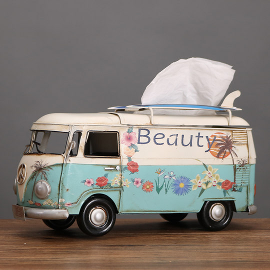 American-Style Optimus Prime Iron Art Container Tissue Box Decoration Creative Home Living Room Desktop Tissue Box Napkin Holder