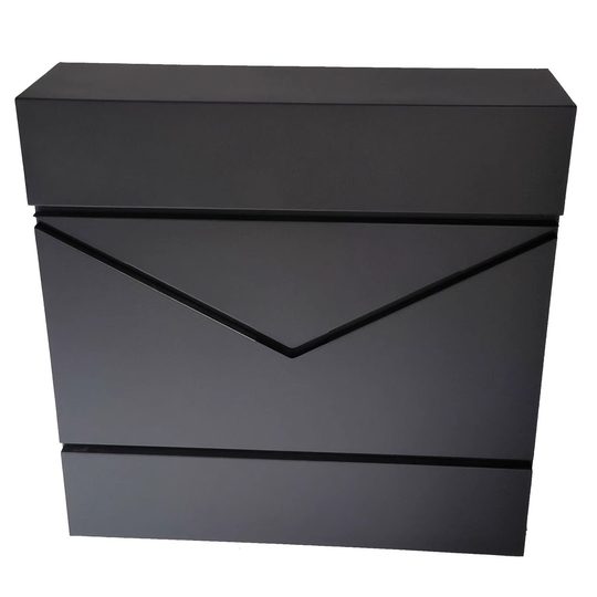 Buzón de correo con sentido avanzado para exteriores, buzón con bloqueo de contraseña alemán, buzón de correo con bloqueo de contraseña, hoja galvanizada de plástico en aerosol