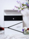 Creative modern simple stainless steel mail box European style villa outdoor mail box large opinion box outdoor mail box