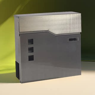 Mailbox Export Version Galvanized Sheet Spray-Painted Mailbox European Style Letter Box Parcel Box Mailbox in Stock