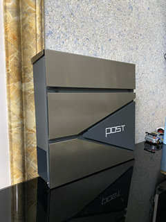 Popular Outdoor Stainless Steel Mailbox, Commercial Office Suggestion Box, Waterproof High-End Letter Box, Post Box in Stock