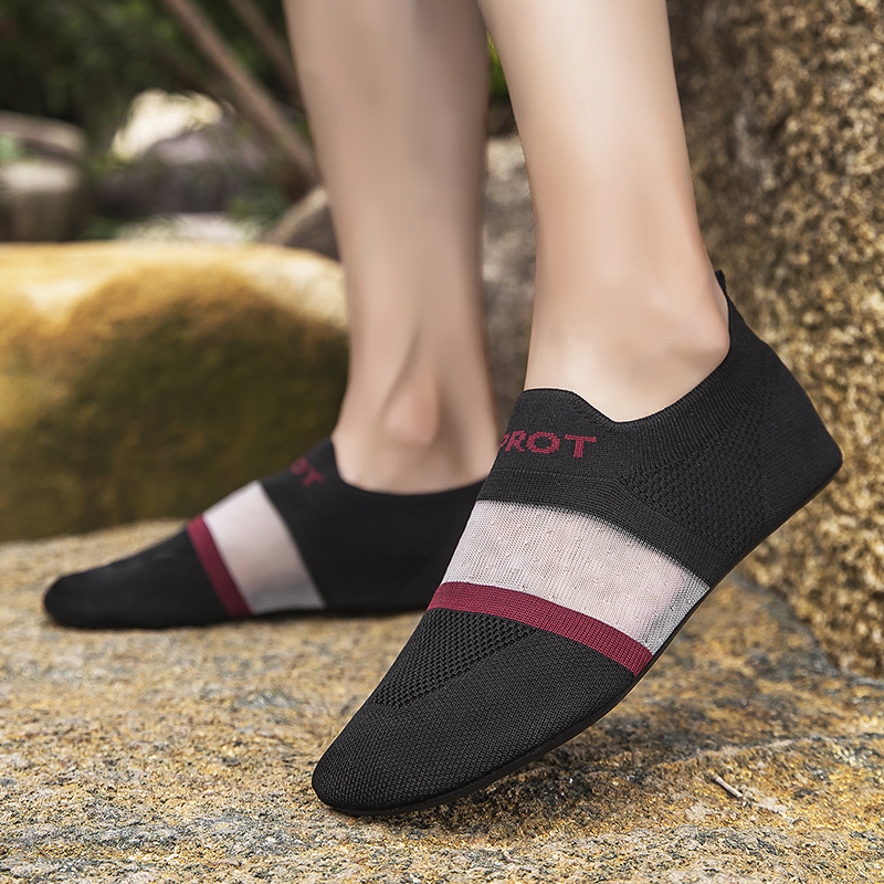 Men's summer fitness outdoor quick-drying diving snorkeling wading breathable women's beach shoes non-slip anti-cut swimming upstream shoes