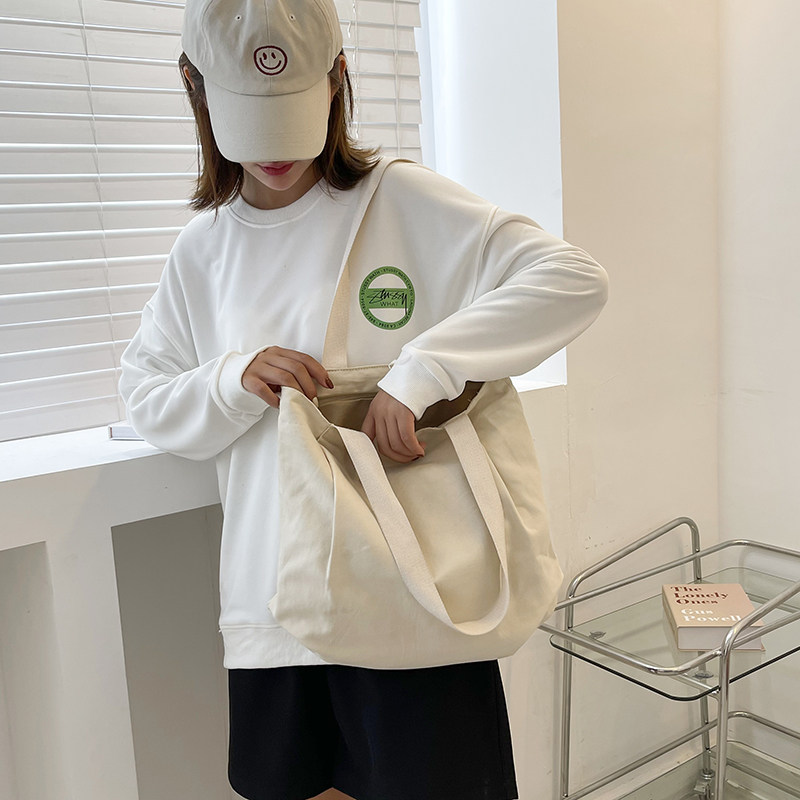 Large Capacity Pack Bag Women 2022 New Tide Minima About 100 Lap Single Shoulder Bag Canvas Hand Mommy Mother Baby Bag special bag