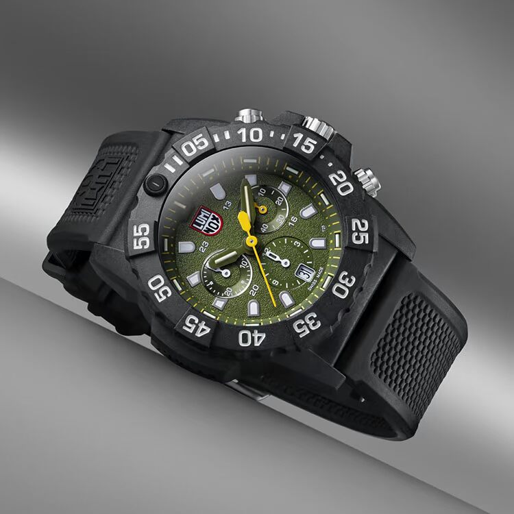 Đồng hồ quân đội Thụy Sĩ LUMINOX Lei Meinuo 3597 thể thao ngoài trời thể dục đa chức năng đồng hồ chống nước dạ quang - Giao tiếp / Điều hướng / Đồng hồ ngoài trời đồng hồ breitling