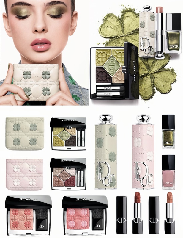 Japanese Store Dior 2026 Autumn Limited Edition Four-Leaf Clover Five-Color Eyeshadow Four-Leaf Clover Blush 365