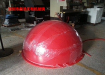 Customized plexiglass transparent hemisphere hollow ball acrylic ball crystal ball dome color ball