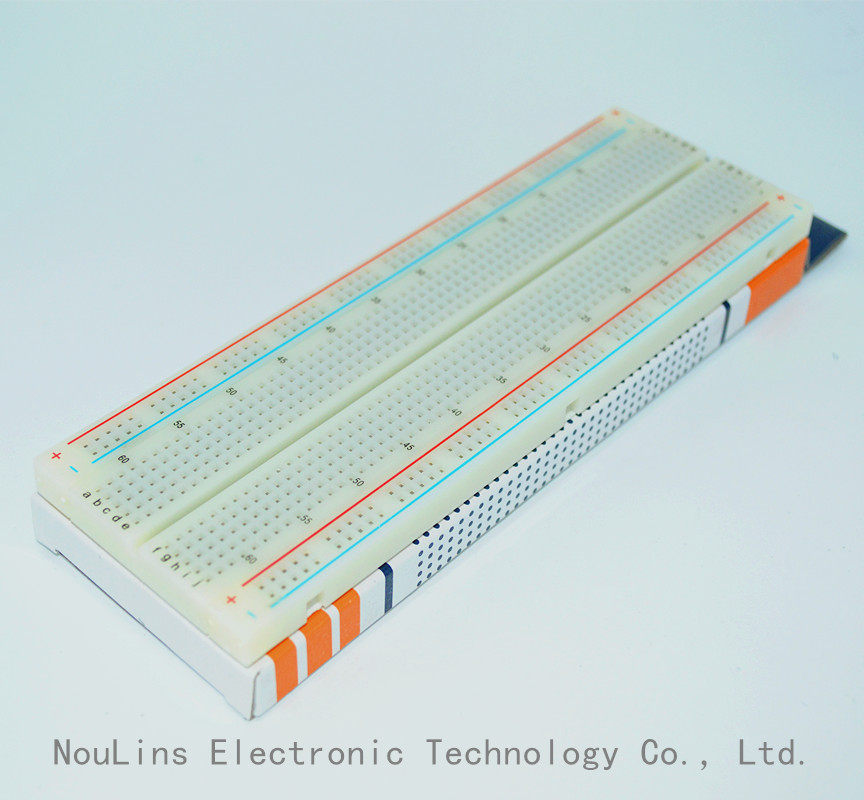 MB-102 red blue line bread plate 830 holes bread plate experimental connection plate Arduino experimental plate