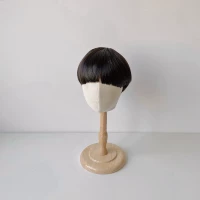 S003 Черные короткие волосы