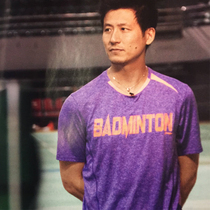 Li Ning badminton suit ATSK549 553 training light elastic cotton culture shirt speed dry Tonyu cup