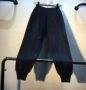 Châu Âu ga 2018 thu đông mới nặng nhọc dọc thanh nóng khoan dày đan quần lưng cao đã mỏng 9 điểm quần harem nữ quần áo công sở nữ