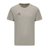 Adidas, прохладная дышащая спортивная летняя футболка подходит для мужчин и женщин с круглым воротником для отдыха, короткий рукав, для бега