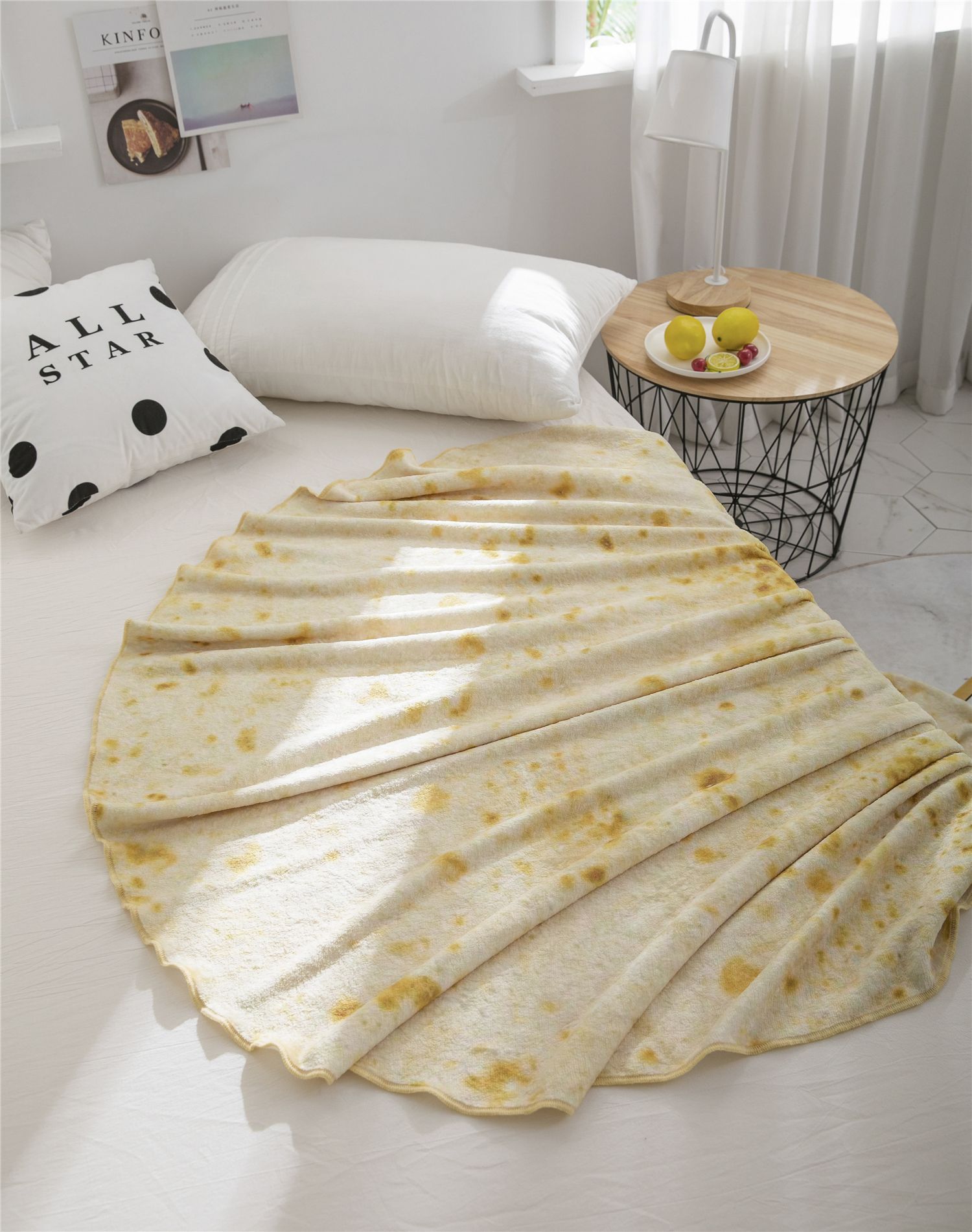 Mexico Burrito Chăn Điều hòa nhiệt độ Phòng Giải trí Chăn Chăn Mới Giường Đặt Sofa Chăn Napping Ăn trưa Break Cover - Ném / Chăn mền nhung dày