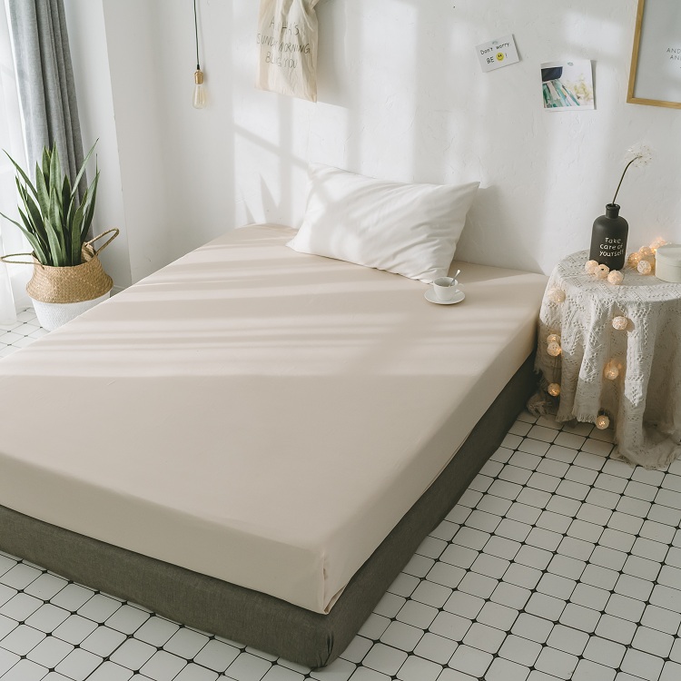 Nagano Yuki giặt cotton đôi màu đơn 笠 đơn bông đơn giản trải giường đơn cotton - Trang bị Covers ga chun bọc giường spa