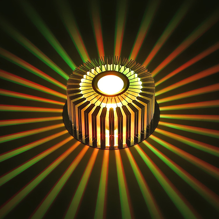 Aluminum Material LED Stretch LightLightLightLightsKTV Bar Decorated Light-Effective Ceiling Embedded Downlight