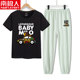 Bé trai Summer Outfit Siume 2020 New Tide Boy Handsome thể thao mùa hè ngắn tay áo hai mảnh quần áo trẻ em mùa hè của.