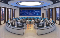 Luxury Monitoring Platform Dispatch Desk Command Center Operating Table Equipment Cabinet Security Monitoring Platform Factory