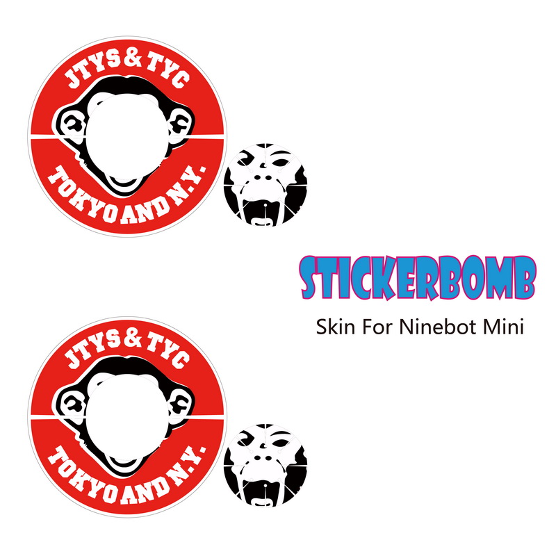 xe thăng bằng pigeon Millet số 9 Electric Balance Car Sticker Captain America Xiaomi Cân bằng xe Sticker Lá bánh xe trang trí Sticker - Smart Scooter 	xe thăng bằng bánh hơi