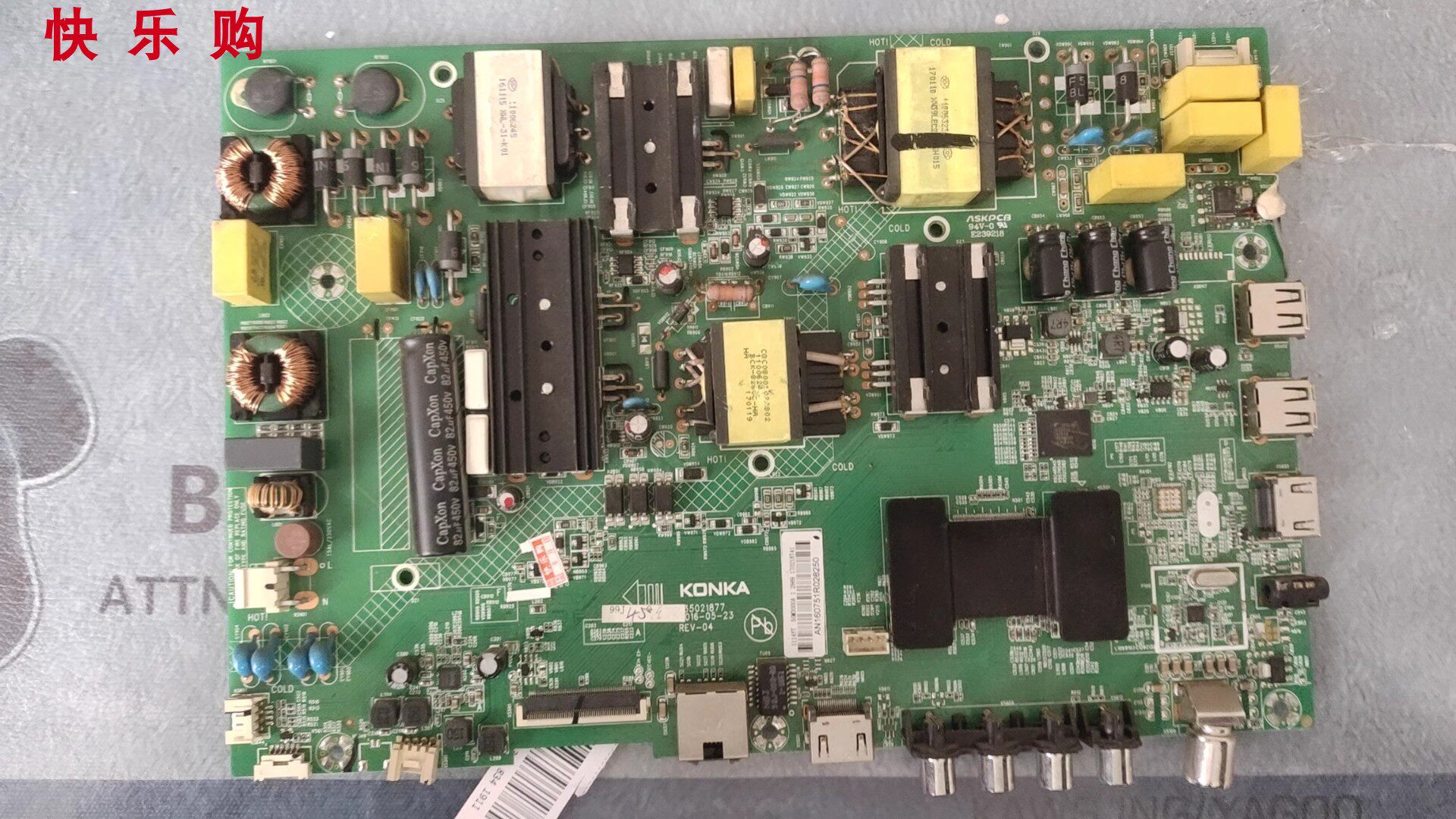 * original installation unloader Conja LED50M3000A motherboard 35021877 screen 1114YT 72001114Y-Taobao