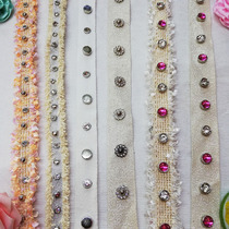 Garment accessories lace webbing bubble bead claw nail rivet color diamond can be customized factory direct sale a large number of spot