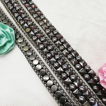 Clothing accessories hardware chain according to claw claw bead claw nail rivet can be customized a large number of spot factory direct sales