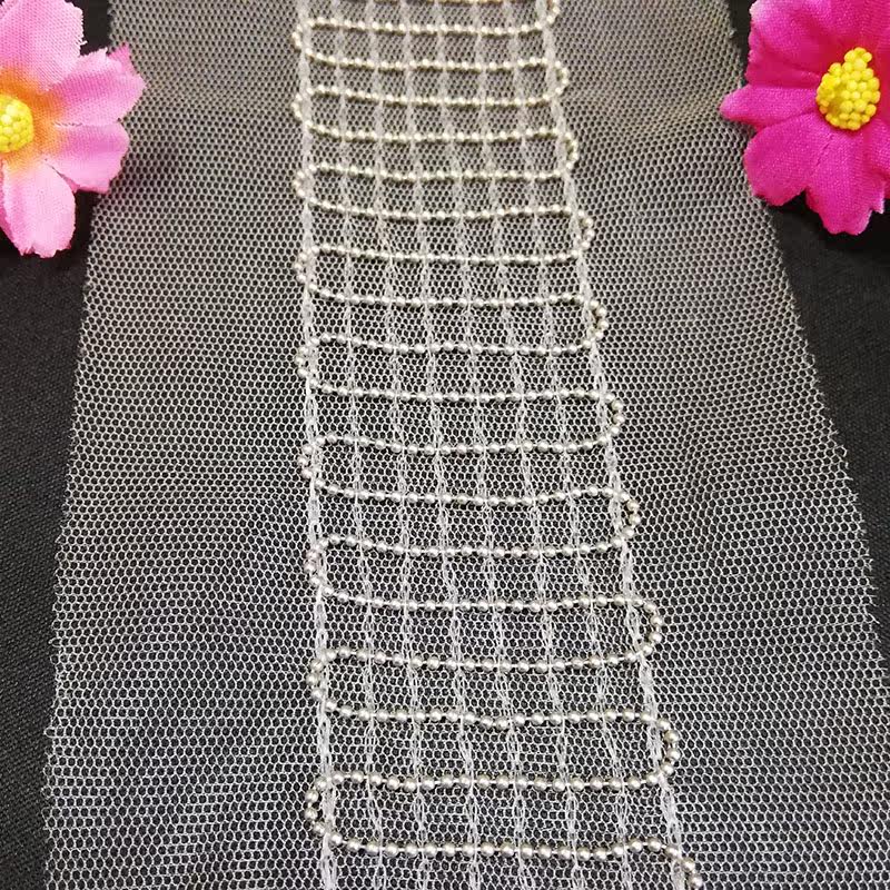 Clothing and clothing accessories net bead bead chain can be ordered to factory direct sales of large quantities of spot