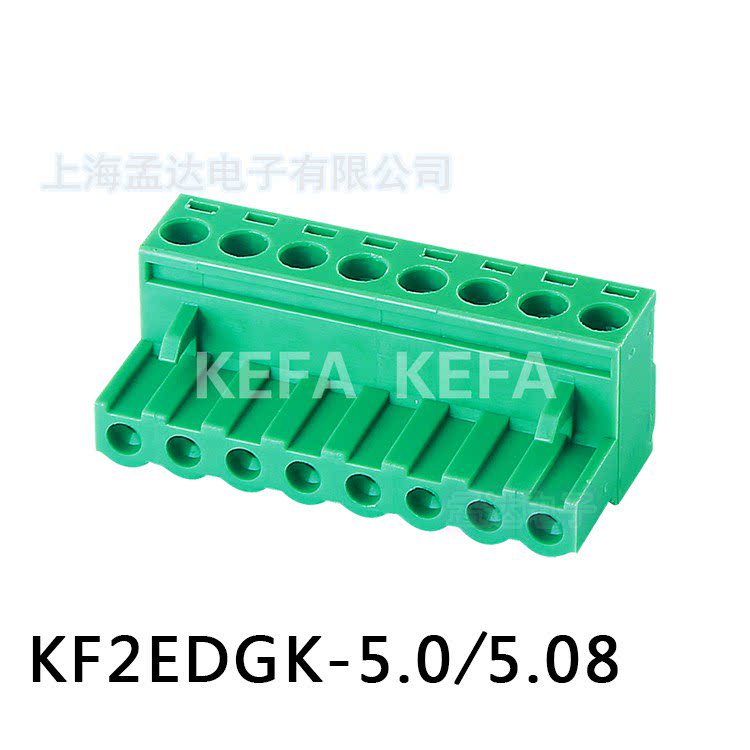 Wiring terminals 2EDG-2T Bent Foot Spacing 5 08