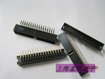 Connector simple horn socket WELDING plate type DC3-34PL 2*17 curved foot spacing 2 54MM