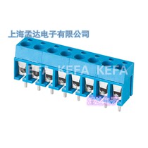 Screw type PCB terminal block KF300-5 0-3P pitch 5 0MM straight foot welding plate connector