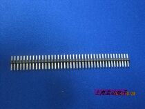 Pin Pitch 1 27MM Single row pin 1*50p all copper gold-plated straight pin insert