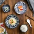 28 bộ đồ ăn bằng gốm sứ xanh trắng kiểu Nhật - Đồ ăn tối