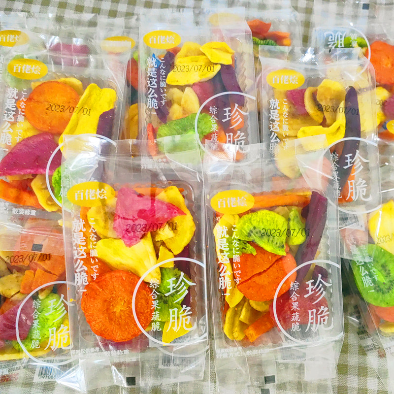 100 Guy Chop Suey Crisp Comprehensive Fruit And Vegetable Crisp Vegetable Water Fruit Dry Casual Snack Fruit Candied Fruit mixed with banana Dry-Taobao