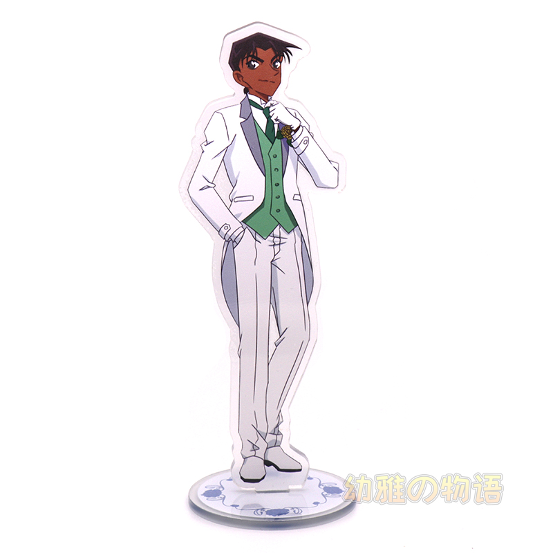 Thám tử ngoại vi Anime Conan Kudo Shinichi Cười khúc khích Kidd Bộ trang trí acrylic hai mặt - Carton / Hoạt hình liên quan hình dán among us
