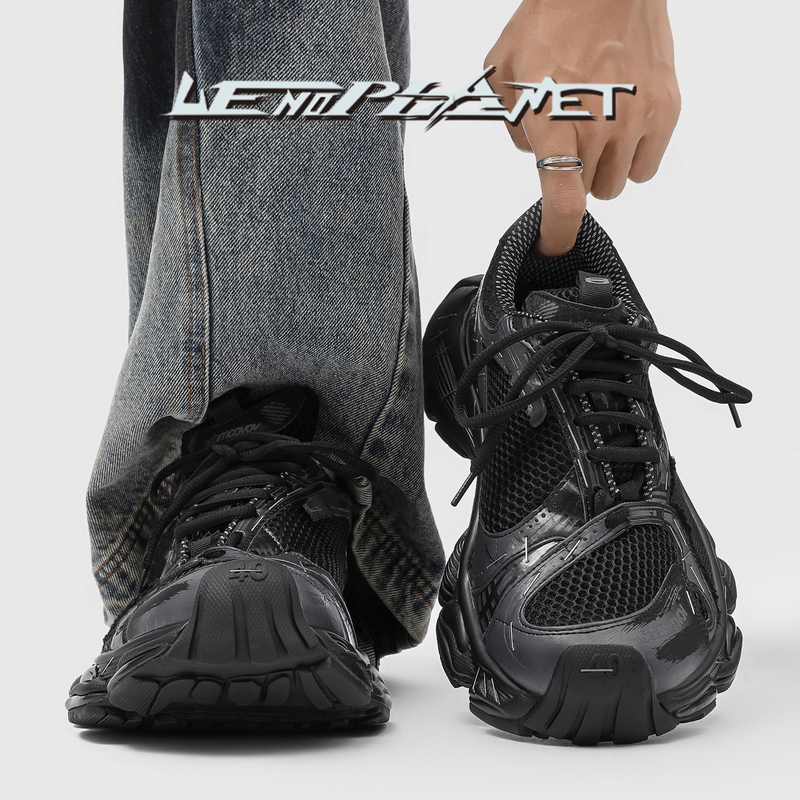 2026 New Paris Stapler Sneakers, Versatile Trendy Casual Sports Shoes for Men and Women, Height-Increasing Breathable Jogging Shoes