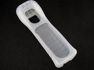 Funda protectora con mango recto de silicona para mano derecha de wii