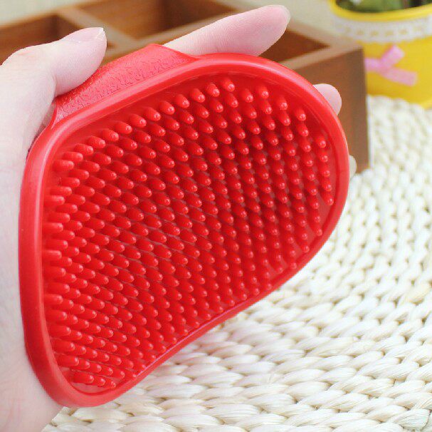 Professional Pet Massage Bath-Pet Bath Round Hand Brush-Pet Bath Brush