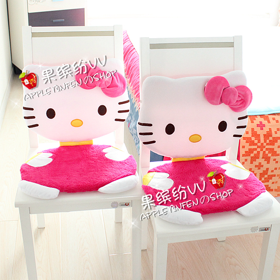 Hello Kitty Hello Kitty Siamese Cat Đệm Đệm Sofa Đệm Mat đệm da cho ghế gỗ