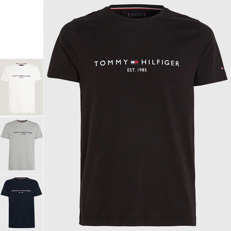 Tommy Hilfiger Men's Fashionable Pure Cotton Short-Sleeved T-Shirt Mw0Mw11465