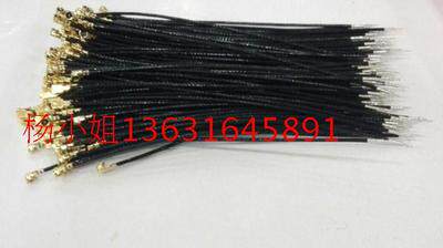 IPX single head 1 13 lines IPEX single head line 1 13 black tail tin U FL single head 10CM length can be customized