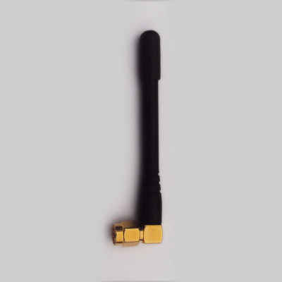 GSM high frequency rubber antenna 900-1800MHZ interface SMA bending public length 5 7cm module antenna